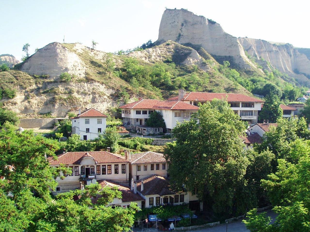 Despot Slav Hotel & Restaurant Melnik Kültér fotó